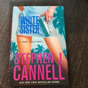 AUTOGRAPHED Hardcover of White Sister by the late Stephen J. Cannell.